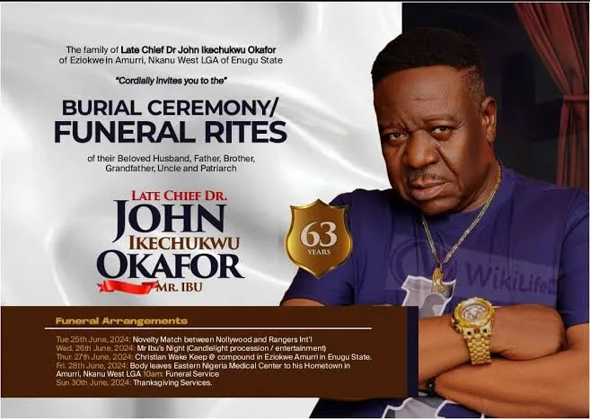 Mr Ibu Burial