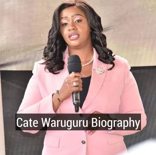 Cate Waruguru Biography, Cate Waruguru Age, Cate Waruguru Net Worth, Cate Waruguru Children, Cate Waruguru Husband, Cate Waruguru Career